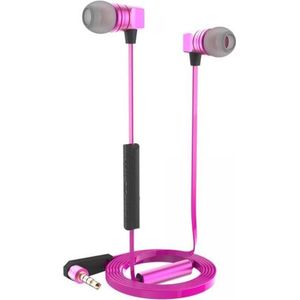 Hoco EPV02 In-Ear Stereohoofdtelefoon hot pink (Bedraad), Koptelefoon, Roze