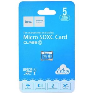 HOCO Micro SD Kaart 64GB - Tot 95 MB/s