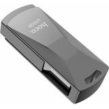 Hoco Wisdom UD5 USB 3.0 Stick 128GB Metaalachtig Grijs
