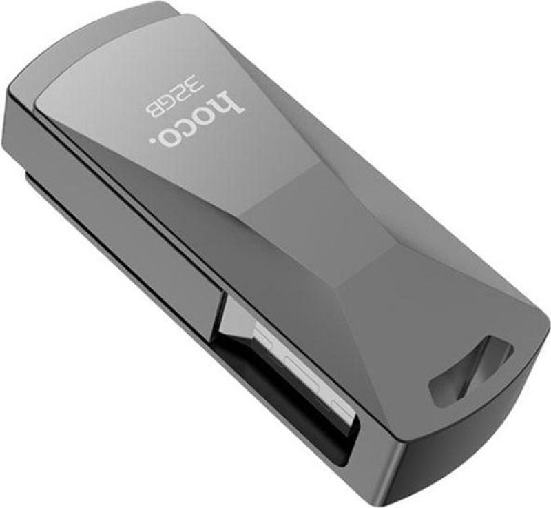 Hoco Wisdom UD5 USB 3.0 Stick 32GB Metaalachtig Grijs