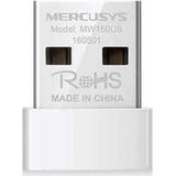 Mercusys - N150 - Wifi Nano USB Adapter - Wit - USB 2.0 - 1 Antenne Intern