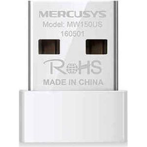 Mercusys - N150 - Wifi Nano USB Adapter - Wit - USB 2.0 - 1 Antenne Intern