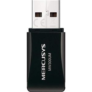 Mercusys MW300UM Intern USB 300 Mbit/s netwerkkaart