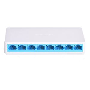 Mercusys - MS108 - Netwerkschakelaar - Wit - 8 Poorten - 10/100 Mbps