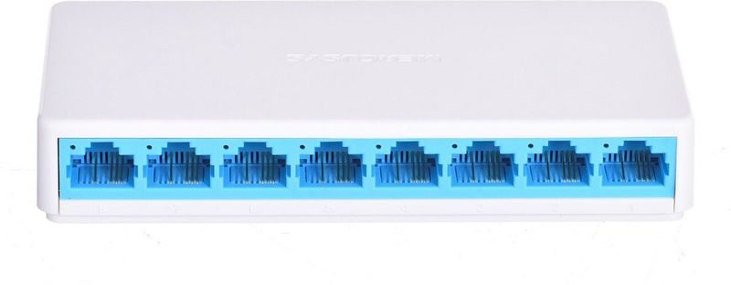 Mercusys - MS108 - Netwerkschakelaar - Wit - 8 Poorten - 10/100 Mbps