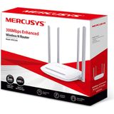 Mercusys MW325R Router - Wit - 9V - Plug and Play