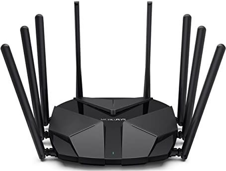MR90X - WiFi 6 Router - Zwart - 6000 Mbps - Quad-Core Processor