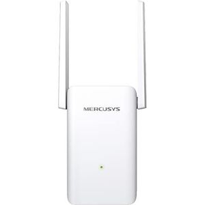 Mercusys Wifi-repeater 6 ME70X, Dual Band WiFi AX1800 Mbps, wifi-extender, twee verstelbare high-gain antennes, 1 Gigabit Ethernet-poort, compatibel met alle internetboxen