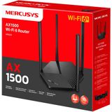 Mercusys - MR60X - Router - Zwart - Wi-Fi 6 - Dual Band