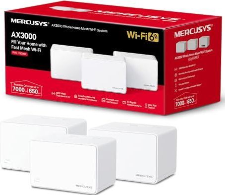 TP-Link Halo H3000X Dual-band (2.4 GHz / 5 GHz) Wi-Fi 6 (802.11ax) Wit 3 Intern