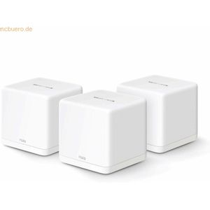 MERCUSYS - Halo H1500X - Wifi Versterker - Wit - 3 Stuks