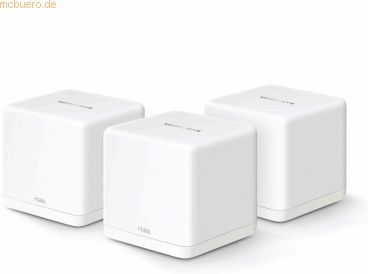 MERCUSYS - Halo H1500X - Wifi Versterker - Wit - 3 Stuks