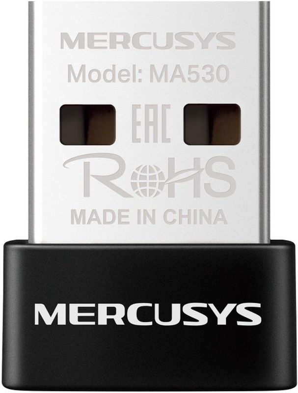 Mercusys - MA530 - Bluetooth Nano USB-adapter - Zwart - Bluetooth 5.3