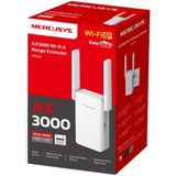 Mercusys - ME80X - Wi-Fi Bereikvergroter - Wit - Wi-Fi 6 - Tot 3000 Mbit/s