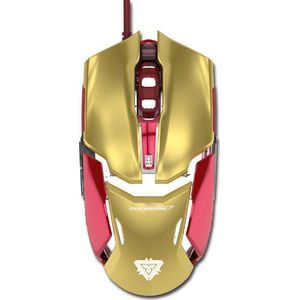 Blue - EMS610 - Muis - Rood - Goud