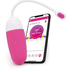 Magic Motion - Vini App Controlled Vibratie Eitje - Roze&Wit