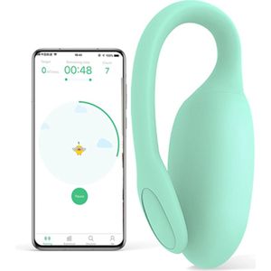 Magic Motion FitCute - Oplaadbare Geishabal - Mint - Medisch Siliconen