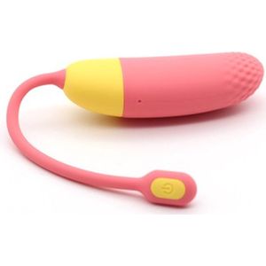 Magic Motion - Vini App Controlled Vibratie Eitje - Koraal/Geel