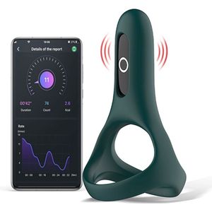 Magic Motion - Rise Smart Wearable Cockring Green
