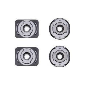 DJI - Osmo Action Part 2 - Adhesive Supports - Voor Bevestiging op Vlakke en Gebogen Oppervlakken