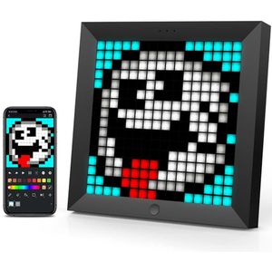 Divoom Pixoo (8.60"), Digitaal fotolijstje, Zwart