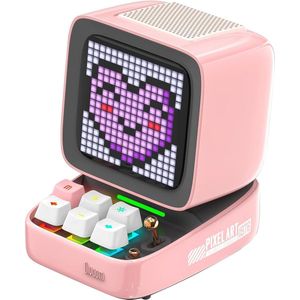 Divoom™ - Ditoo Pro - Draadloze Portable Speaker - Pixelart - Roze