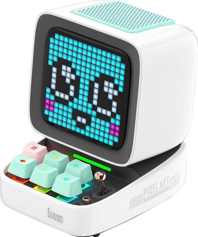 Divoom - Ditoo Pro - Draadloze Speaker - Pixelart - Wit