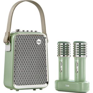 DIVOOM luidspreker SongBird-HQ draagbare luidspreker Bluetooth met mikrofonami - groen