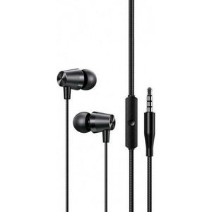 Usams SJ-475 - In-ear Oordopjes - Zwart - 3.5mm Jack - Kwalitatieve Stereo Headset