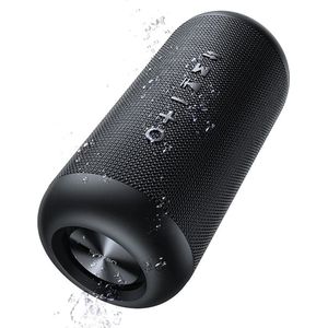 Usams US-YX008 luidspreker zwart (8 h, Oplaadbare batterij), Bluetooth luidspreker, Zwart