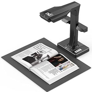 CZUR ET16 Plus Document Scanner, Professionele Boekscanner, Tot A3-formaat, 16 Megapixel Camera, OCR-ondersteuning voor 180+ talen, Compatibel met MacOS en Windows