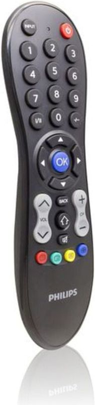 Philips - SRP3011/10 - Afstandsbediening - Zwart - 30 Knoppen - 2 x AAA