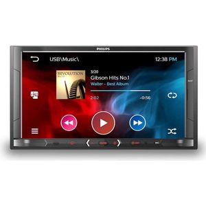 Philips CE600N - Autoradio Dubbeldin - Bluetooth - USB - Navigatie