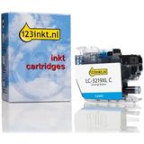 Huismerk Brother LC-3219XL C cartridge cyaan