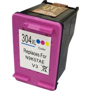 Huismerk HP 304XL cartridge kleur met inktniveau