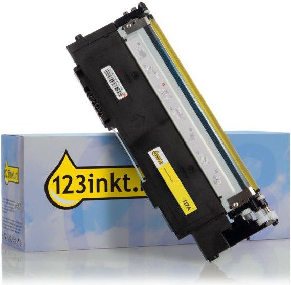 123inkt - HP 117A Toner - Geel - Hoge Capaciteit - 1.000 Afdrukken
