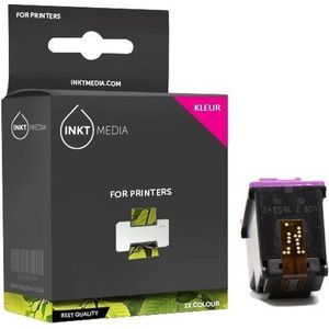 123inkt - Vervangt HP 343 - Inktcartridge Kleur - Inhoud 13 ml