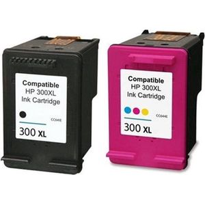 123inkt - Vervangt HP 300XL Inktcartridge - Kleur - Hoge Capaciteit - Inhoud 17 ml