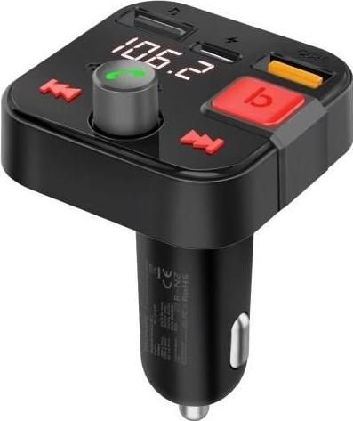 ProMate - PowerTune - Auto-adapter - Zwart - Bluetooth FM-zender met Quick Charge