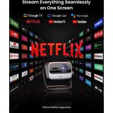 JmGO N1S Ultimate 4K - Beamer - DLP Projector - Google TV - 3500 ANSI Lumen