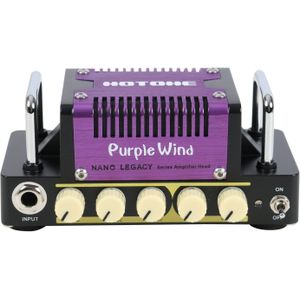 Hotone Nano Legacy Purple Wind Head - Transistorversterker top voor elektrische gitaar