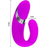 Pretty Love Amour Flexibele Clitoris en G-spot Vibrator - Roze