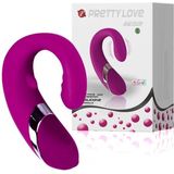 Pretty Love Amour Flexibele Clitoris en G-spot Vibrator - Roze