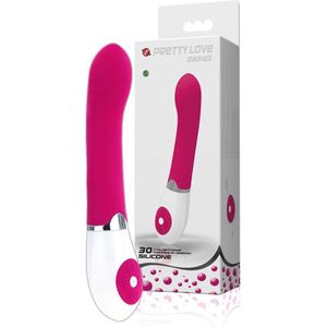 Pretty Love Daniel Klassieke Siliconen Basis Vibrator - Roze