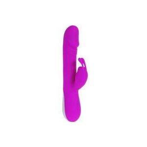 Dubbele Stimulatie Vibrator Pretty Love Wit/Roze