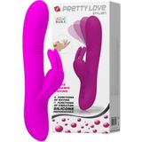 Dylan Rabbit Vibrator - Paars