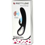 Pretty Love Romance Sucking Clitoris Vibrator -  Zwart