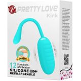 Pretty Love - Kirk - Vibrerend Eitje - Turquoise