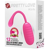 Pretty Love Kirk Vibrerend Eitje - roze