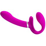 Pretty Love Valerie - Strap-on Vibrator - Strapless - Roze - USB Herlaadbaar - Waterproof